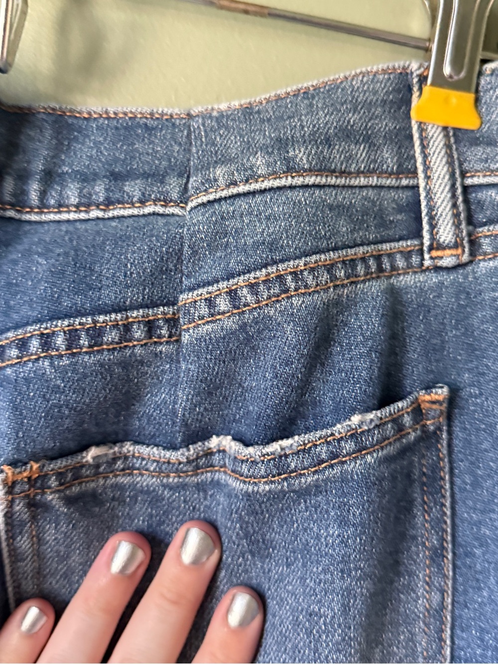 Hatch - Maternity Jeans - Straight Leg - Size 30 (see description) - Picture 5 of 8